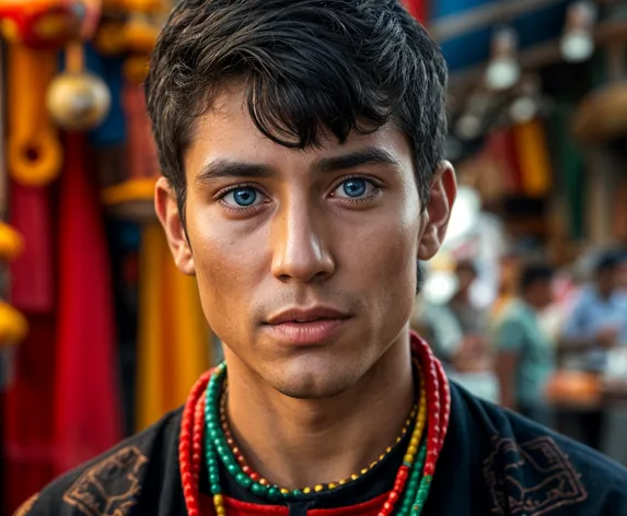 mexican with blue eyes