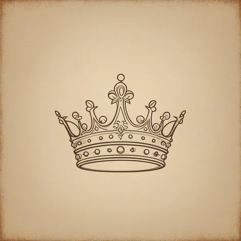 crown outline