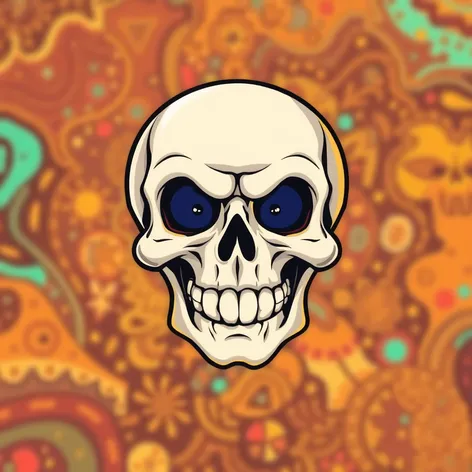 skull cartoon image