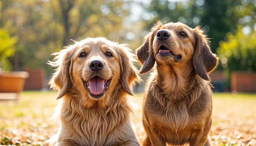 golden retriever dachshund