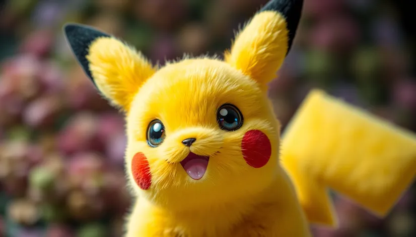 fluffy pikachu