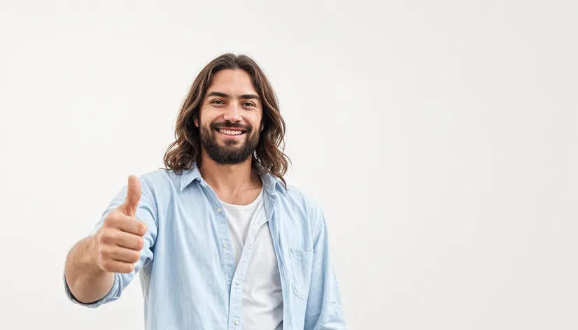 jesus thumbs up