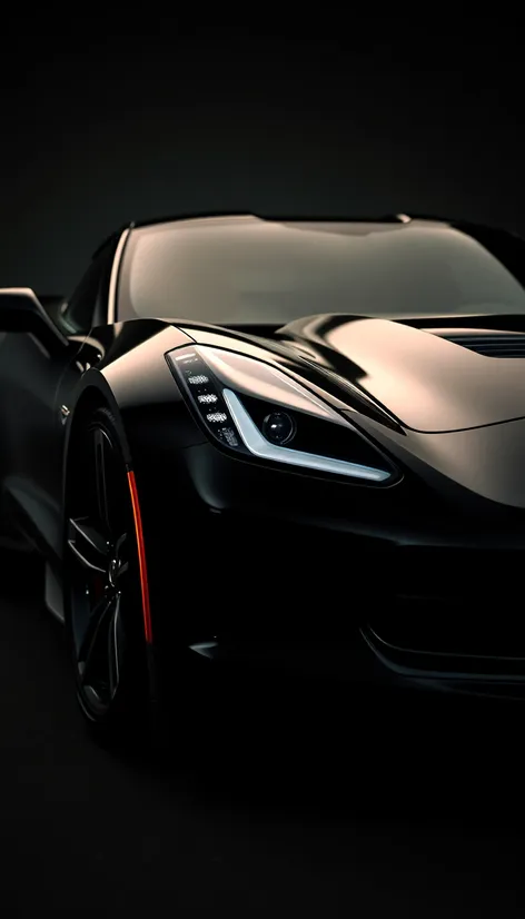 corvette black