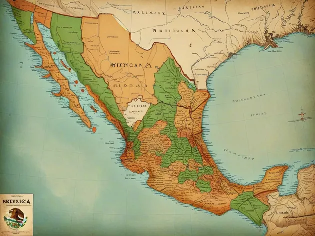 republica mexicana mapa