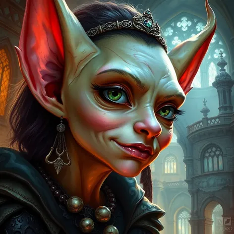 female goblin fantasy art