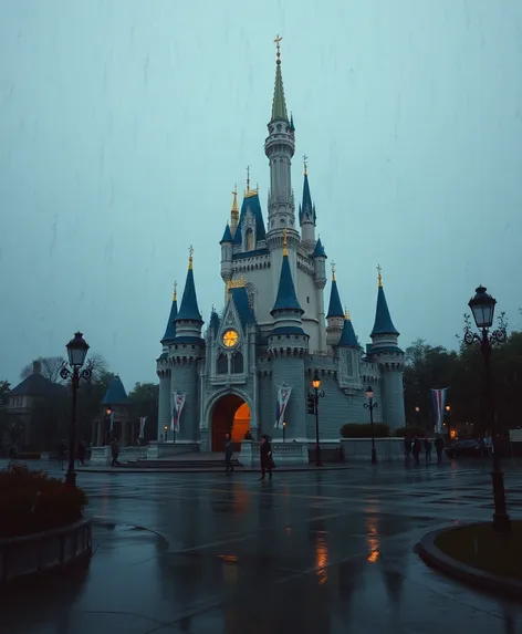 disney sad rainy scene