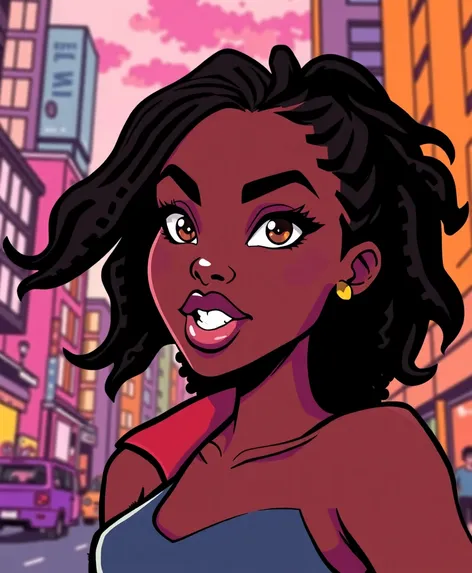 black female cartoon