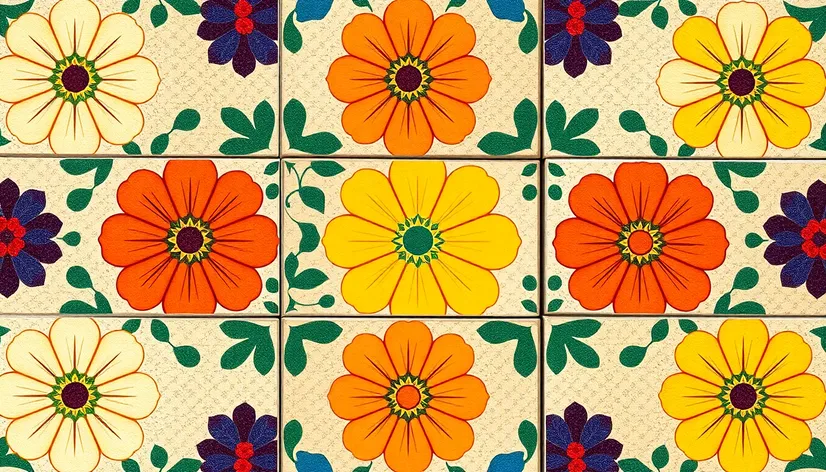 flower tiles