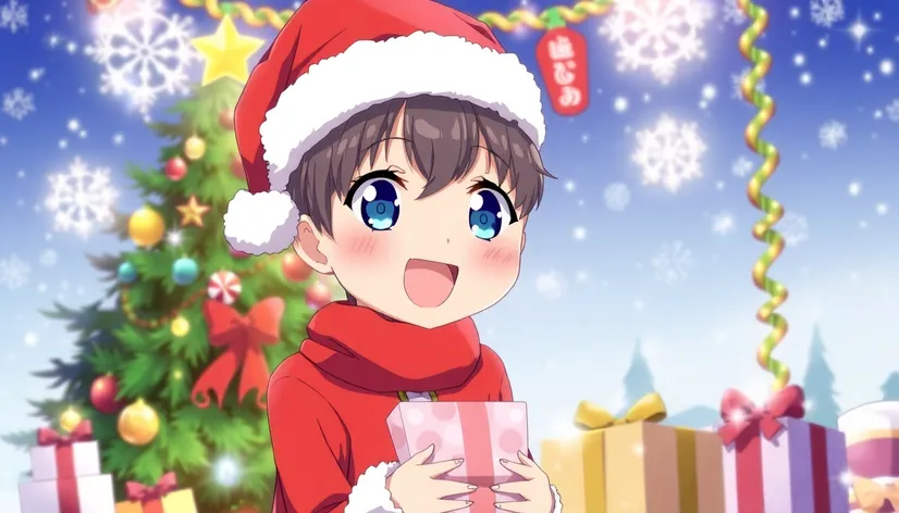 merry christmas anime images