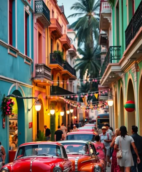 colorful cuban barrio