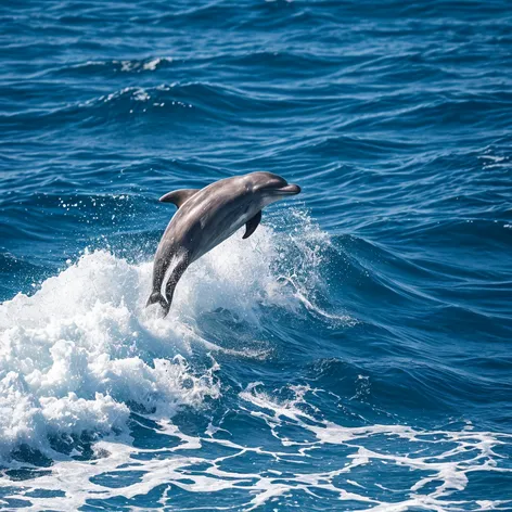 dolphin jumping out of