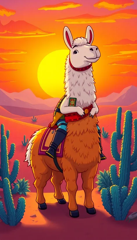 llama rider fortnite