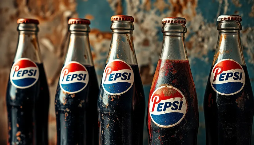 old pepsi bottles