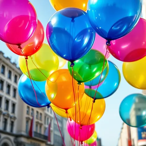 transparent balloons