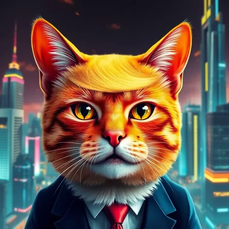 trump ai cat