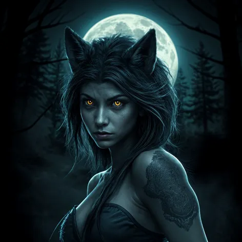 female werewolf