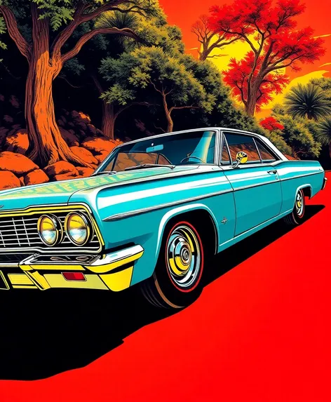 65 impala art