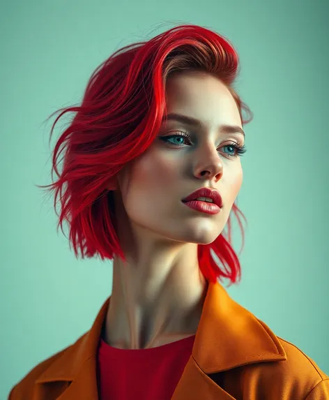 beautiful red hair models