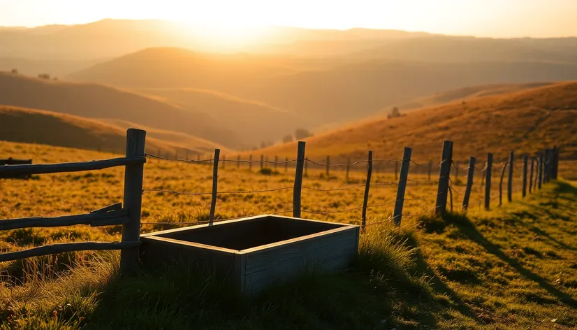 cattle trough