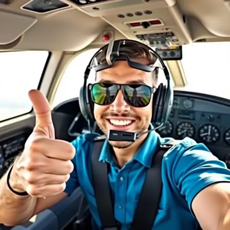 thumbs up pilot