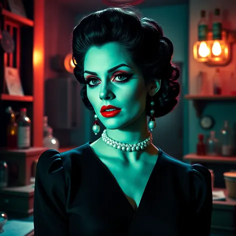 rockabilly bride of frankenstein