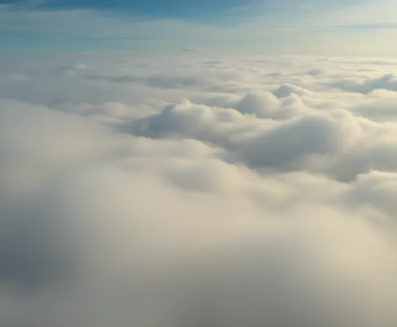 background cloud top view