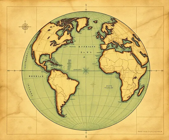 oldest flat earth map