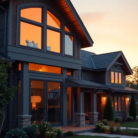 modern craftsman home