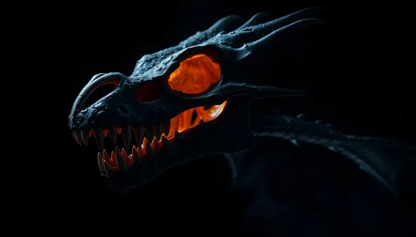 dragon skull