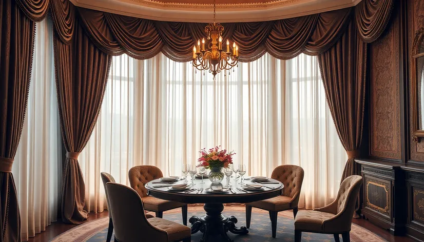 dining room drapes