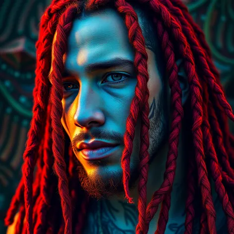 red dreads male