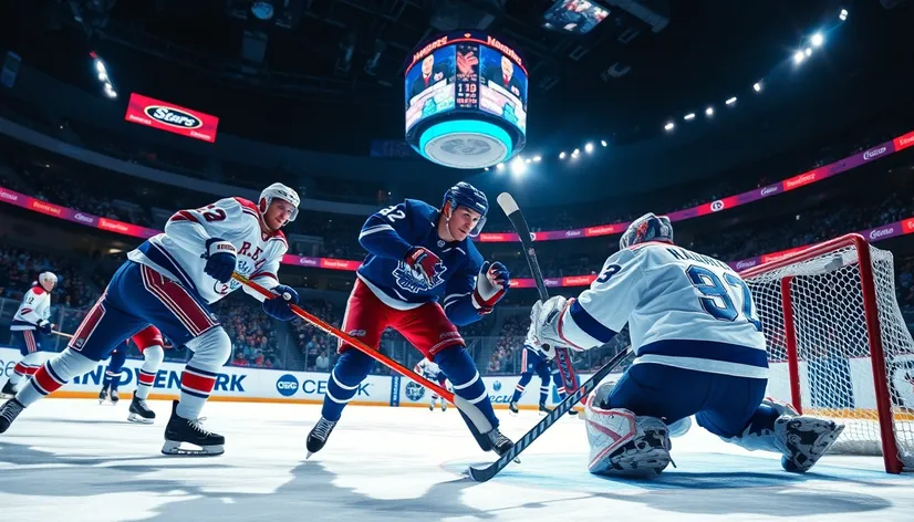 rangers vs maple leafs