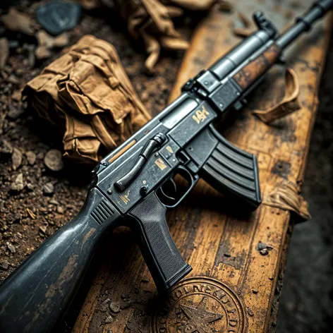 FN-FAL mixed with an