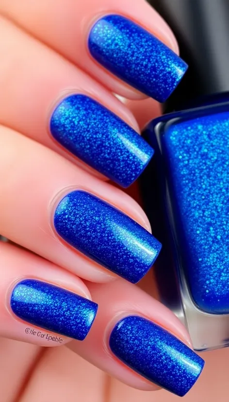 royal blue nail