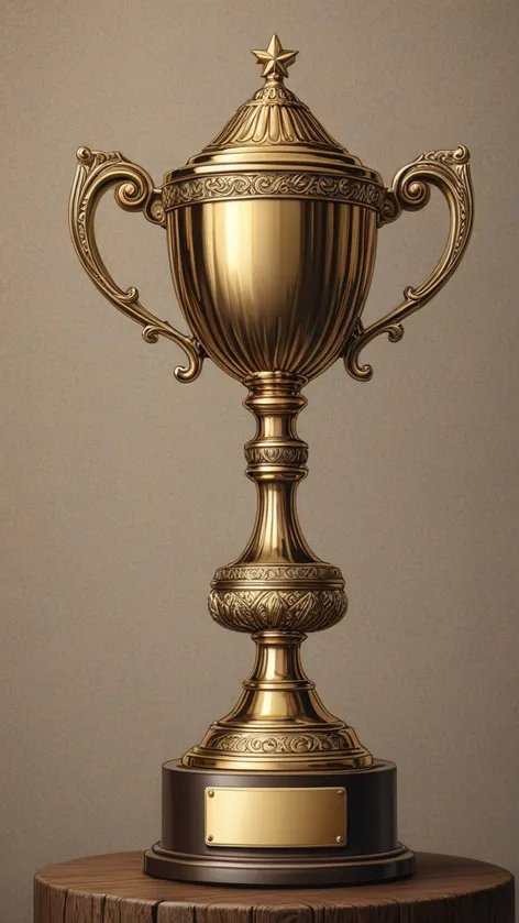 trophy drawing
