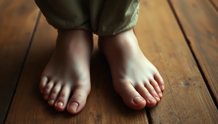 female hobbit feet