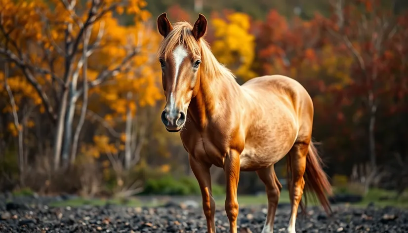 horse standing