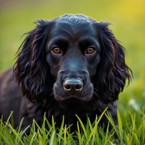 spaniel cocker black