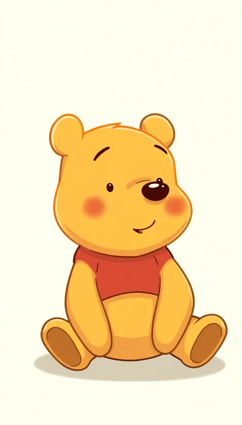 pooh drawing