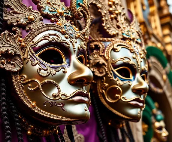 venetian mardi gras masks