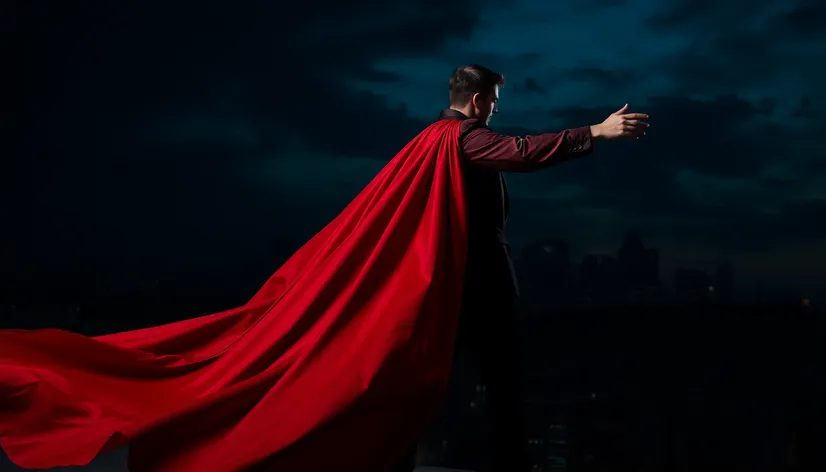 long red cape