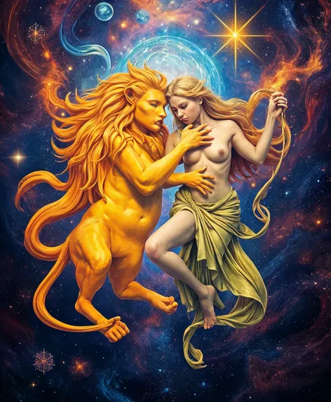 Leo and Virgo tangled