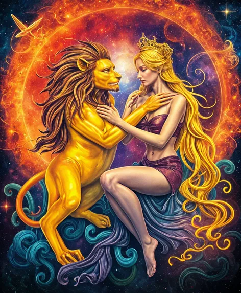 Leo and Virgo tangled