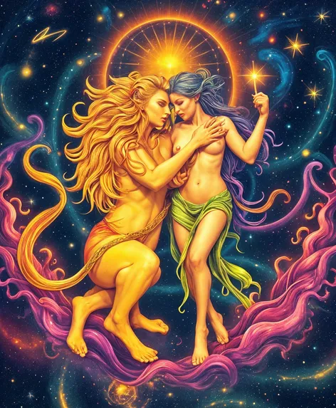 Leo and Virgo tangled