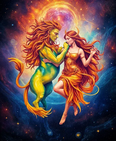 Leo and Virgo tangled