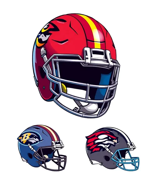 fantasy football helmets and