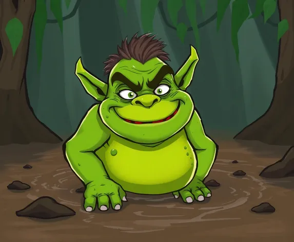 ugly shrek