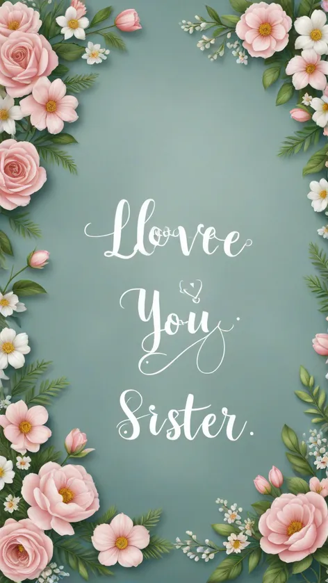 love you sister