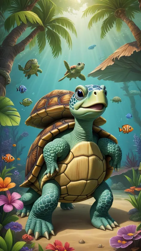 turtle cartoon character