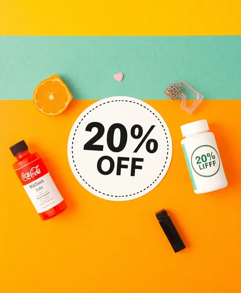 20 percent off circle